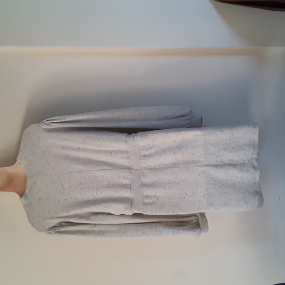 NWT Topshop Sweatshirt Mini Dress in Oatmeal 12 - Picture 6 of 16